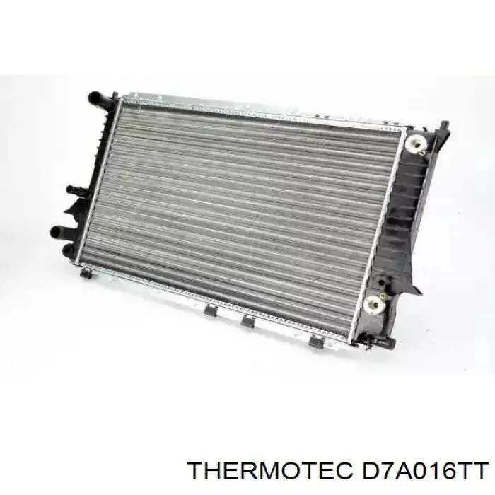 D7A016TT Thermotec радіатор охолодження двигуна