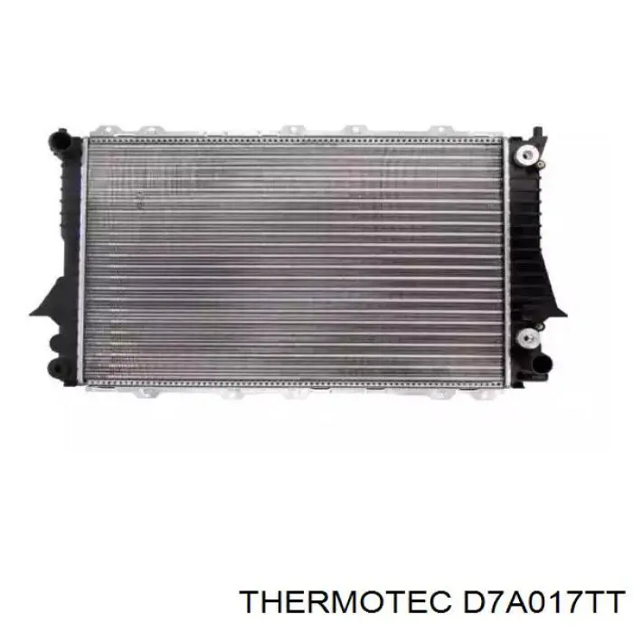 D7A017TT Thermotec радіатор охолодження двигуна