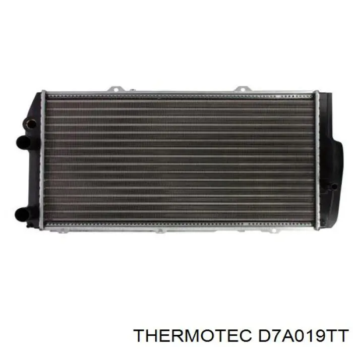 D7A019TT Thermotec радіатор охолодження двигуна