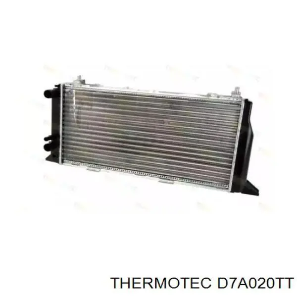 D7A020TT Thermotec радіатор охолодження двигуна