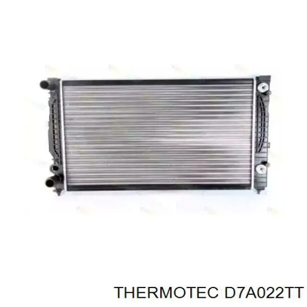 D7A022TT Thermotec радіатор охолодження двигуна