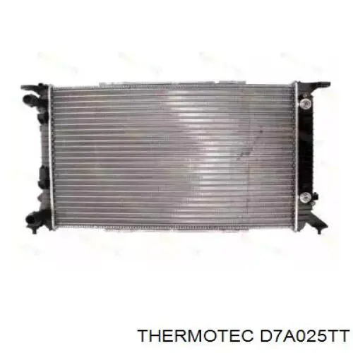 Радіатор охолодження двигуна D7A025TT Thermotec