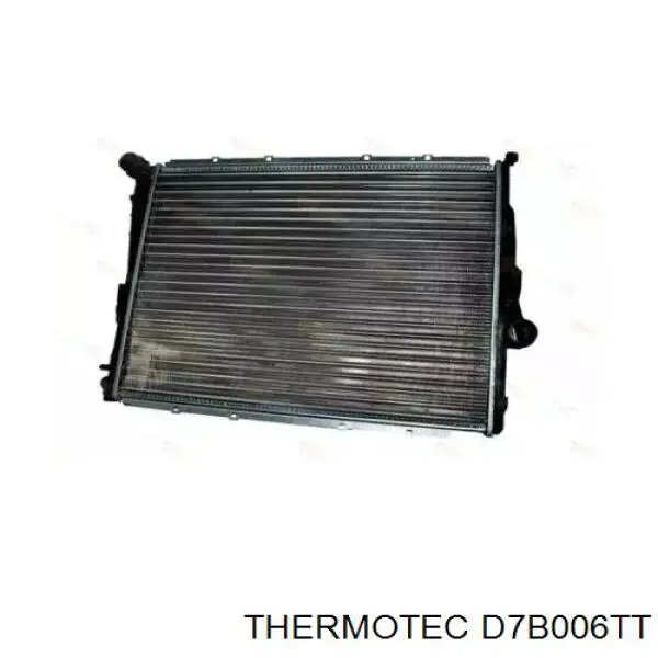 D7B006TT Thermotec Радіатор охолодження двигуна