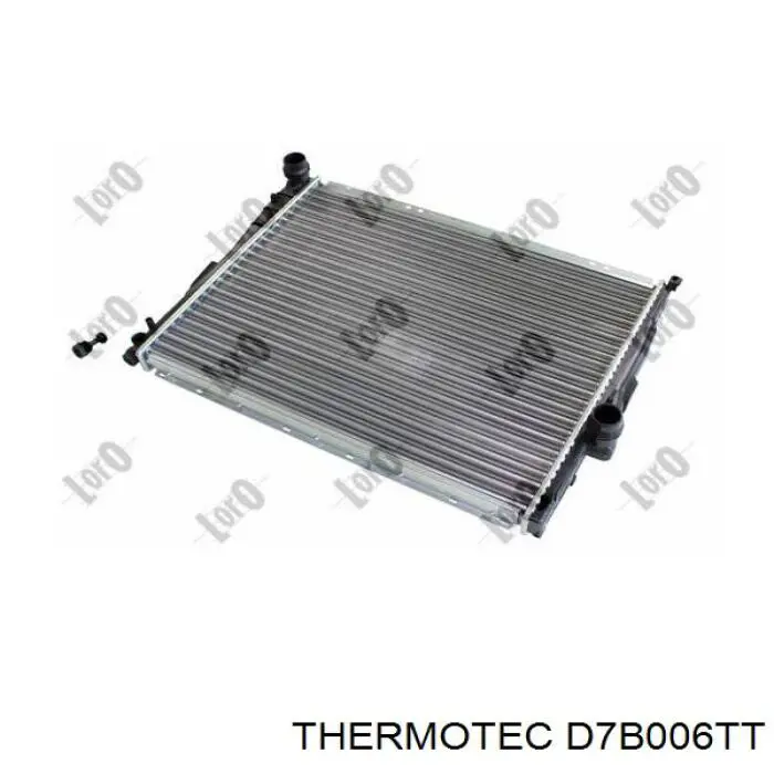 Купити D7B006TT Thermotec Радіатор двигуна