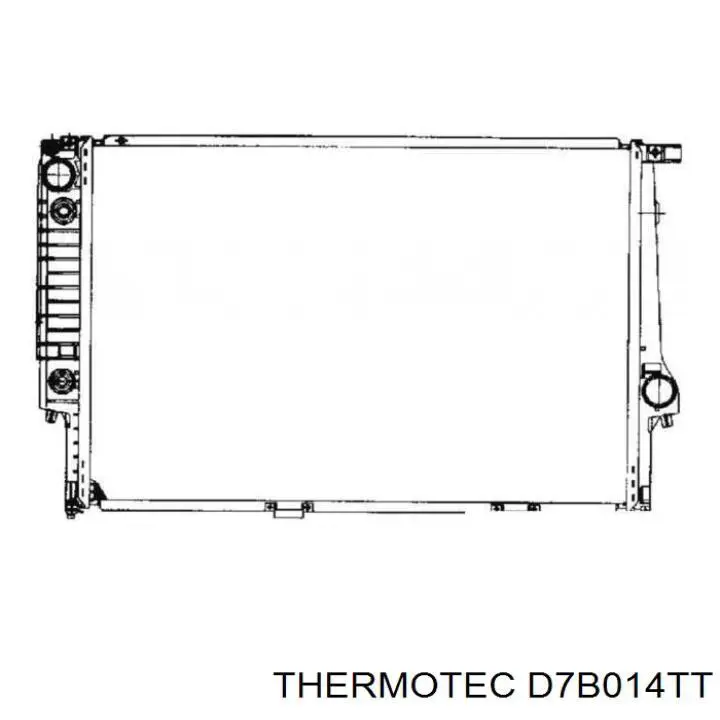 Радіатор D7B014TT Thermotec