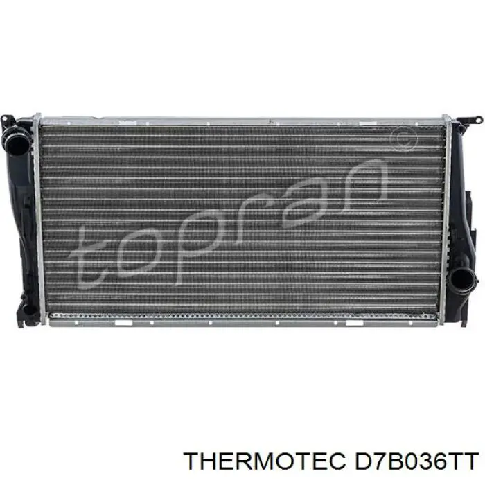 D7B036TT Thermotec радіатор охолодження двигуна