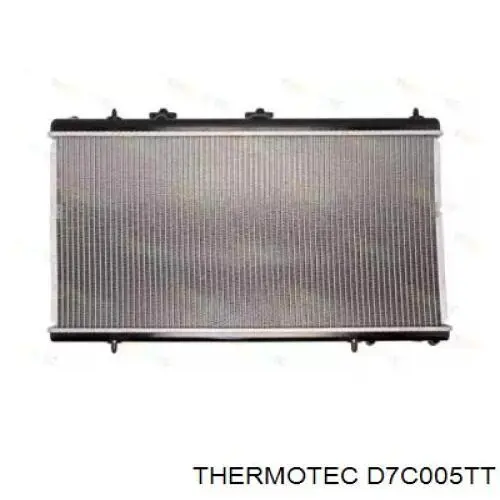 D7C005TT Thermotec радіатор охолодження двигуна