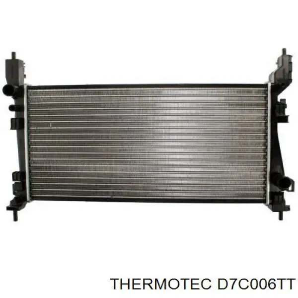 D7C006TT Thermotec радіатор охолодження двигуна