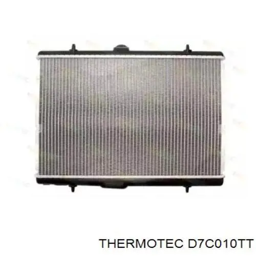 D7C010TT Thermotec радіатор охолодження двигуна
