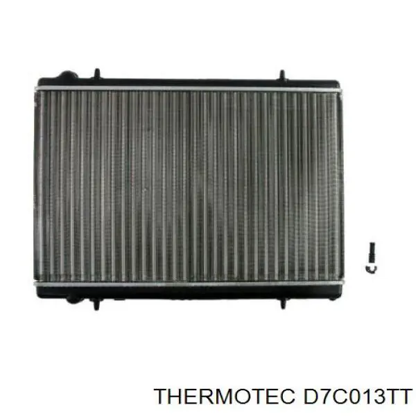 Радіатор охолодження двигуна D7C013TT Thermotec