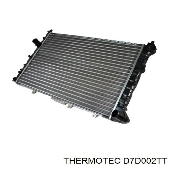 D7D002TT Thermotec радіатор охолодження двигуна