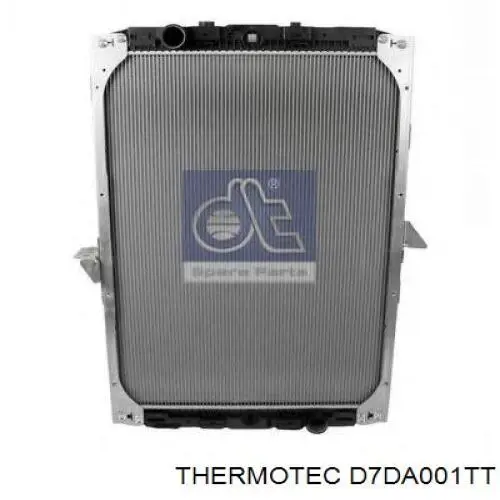 D7DA001TT Thermotec Радіатор охолодження двигуна