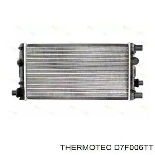 Купити D7F006TT Thermotec Радіатор двигуна