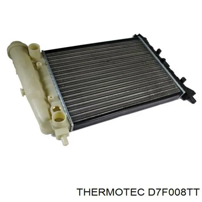 D7F008TT Thermotec Радіатор охолодження двигуна