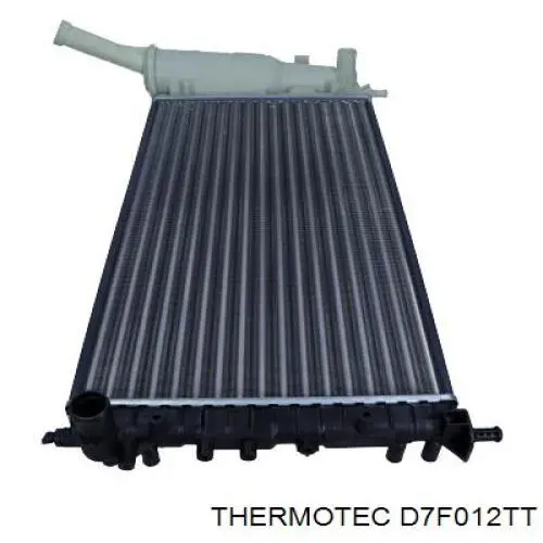 D7F012TT Thermotec радіатор охолодження двигуна