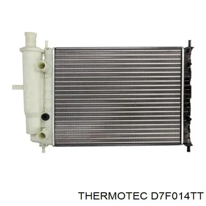 D7F014TT Thermotec радіатор охолодження двигуна