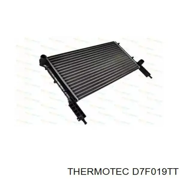 D7F019TT Thermotec радіатор охолодження двигуна