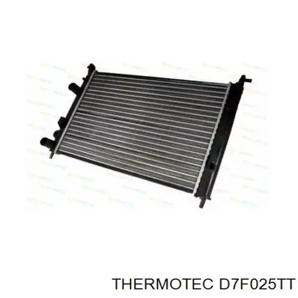 D7F025TT Thermotec радіатор охолодження двигуна