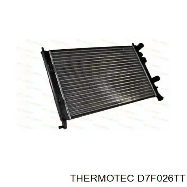 Радіатор основний Thermotec D7F026TT ціна, від 51.64 USD