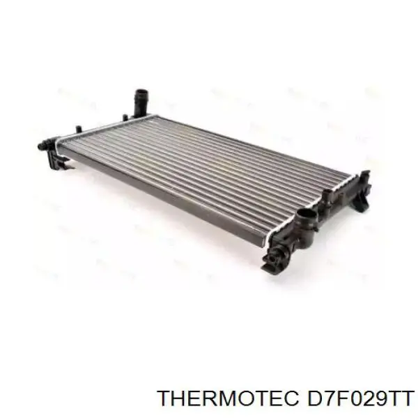 D7F029TT Thermotec радіатор охолодження двигуна