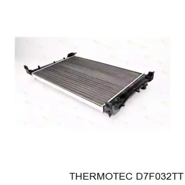 D7F032TT Thermotec Радіатор охолодження двигуна
