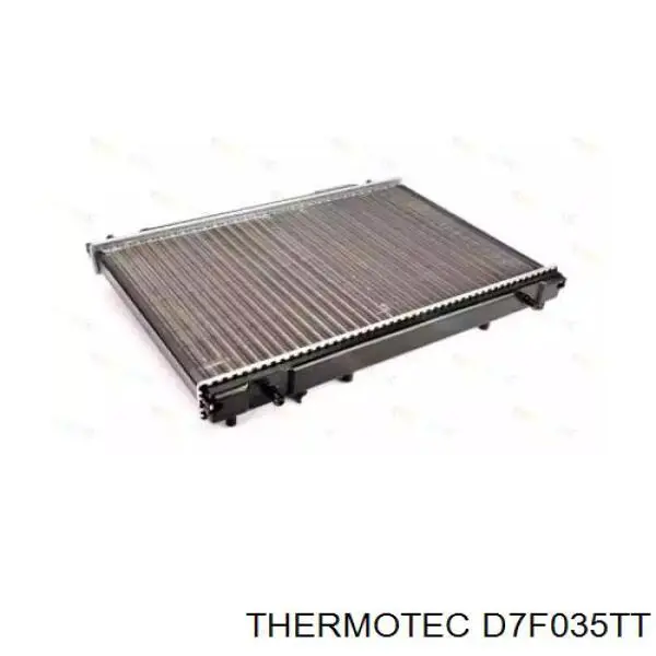 D7F035TT Thermotec радіатор охолодження двигуна