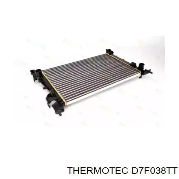 D7F038TT Thermotec Радіатор охолодження двигуна