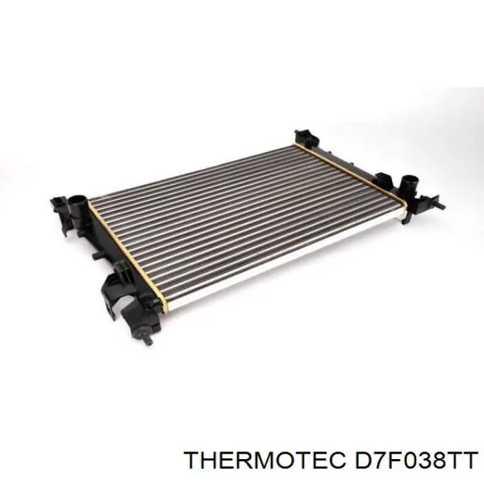 D7F038TT Thermotec радіатор охолодження двигуна