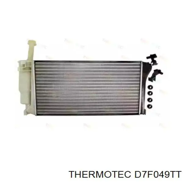 D7F049TT Thermotec радіатор охолодження двигуна