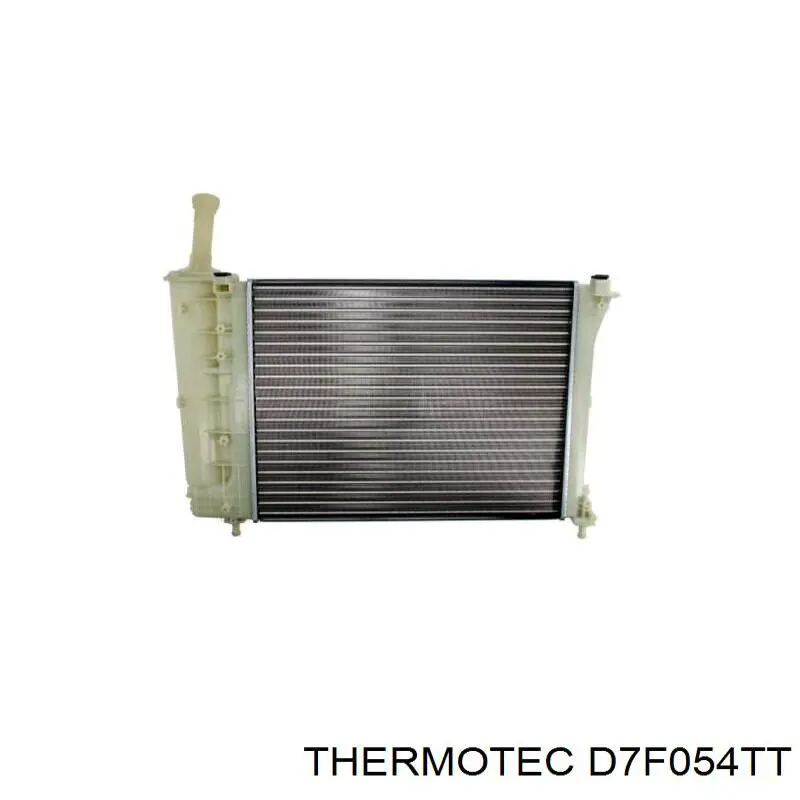 D7F054TT Thermotec радіатор охолодження двигуна
