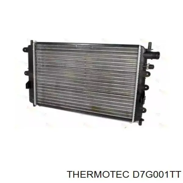 Купити D7G001TT Thermotec Радіатор двигуна