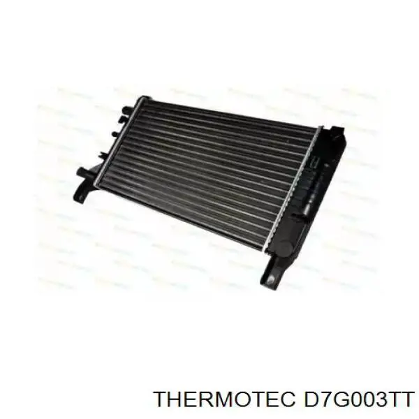 D7G003TT Thermotec радіатор охолодження двигуна