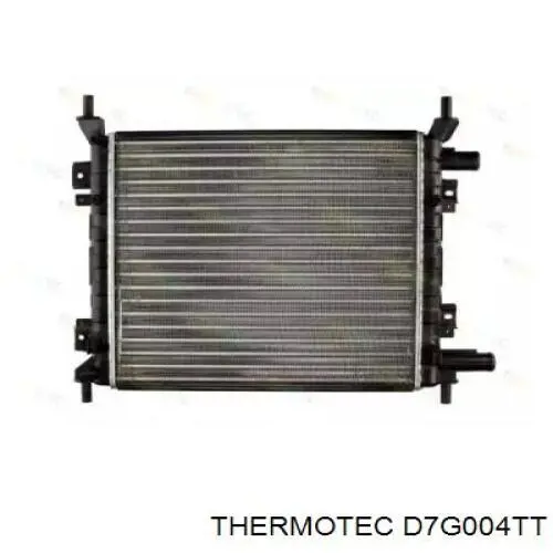 D7G004TT Thermotec радіатор охолодження двигуна