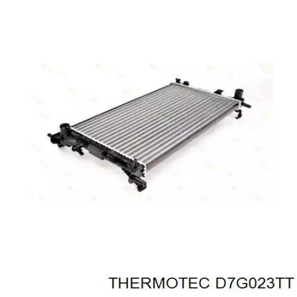 D7G023TT Thermotec Радіатор охолодження двигуна