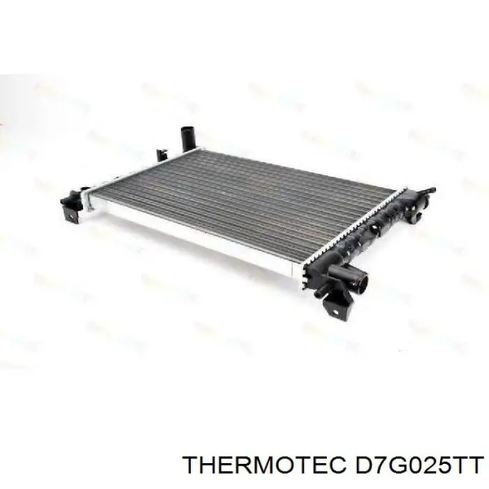 D7G025TT Thermotec радіатор охолодження двигуна