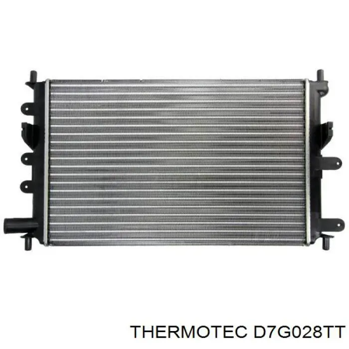 Радіатор охолодження двигуна D7G028TT Thermotec