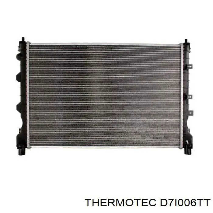 D7I006TT Thermotec радіатор охолодження двигуна