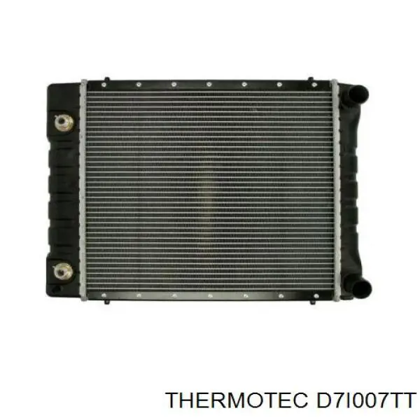D7I007TT Thermotec радіатор охолодження двигуна