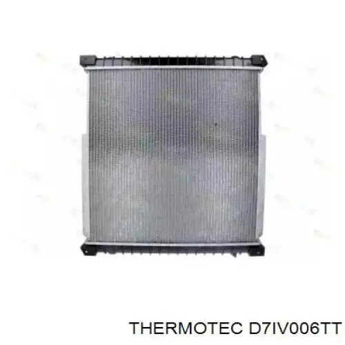 Купити D7IV006TT Thermotec Радіатор двигуна