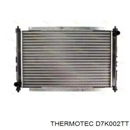 D7K002TT Thermotec радіатор охолодження двигуна