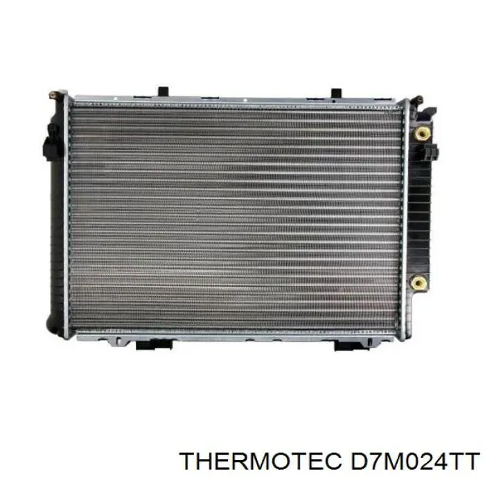 D7M024TT Thermotec радіатор охолодження двигуна