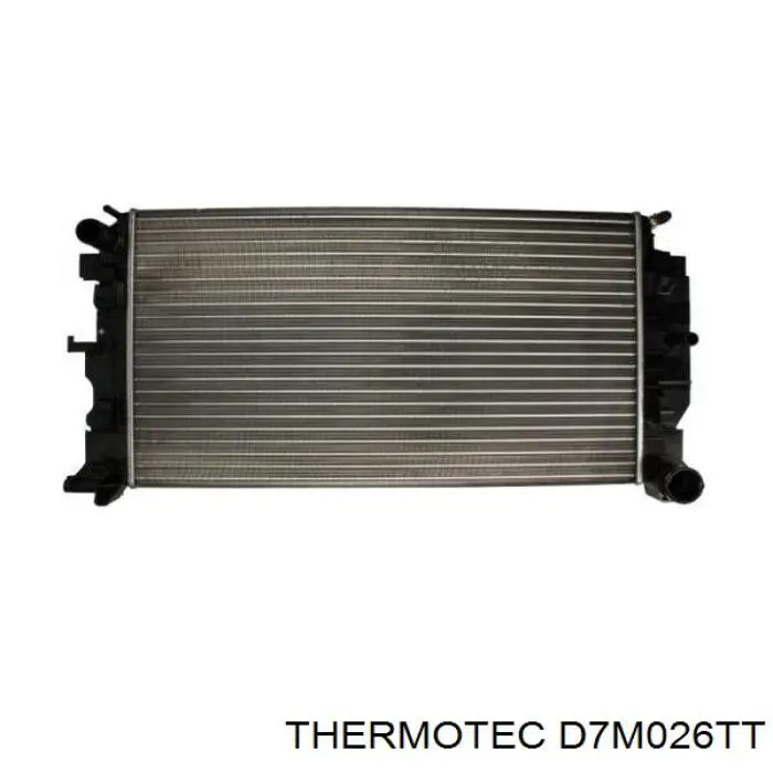 Радіатор охолодження двигуна D7M026TT Thermotec