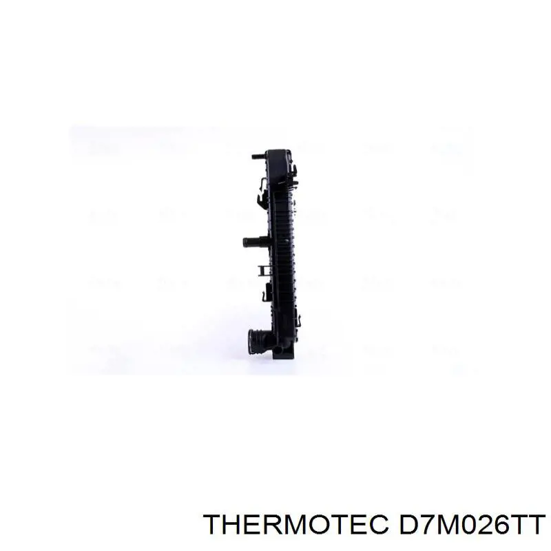 Купити D7M026TT Thermotec Радіатор двигуна