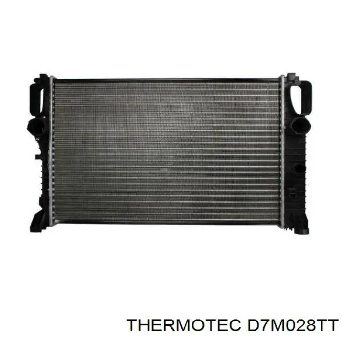 D7M028TT Thermotec радіатор охолодження двигуна