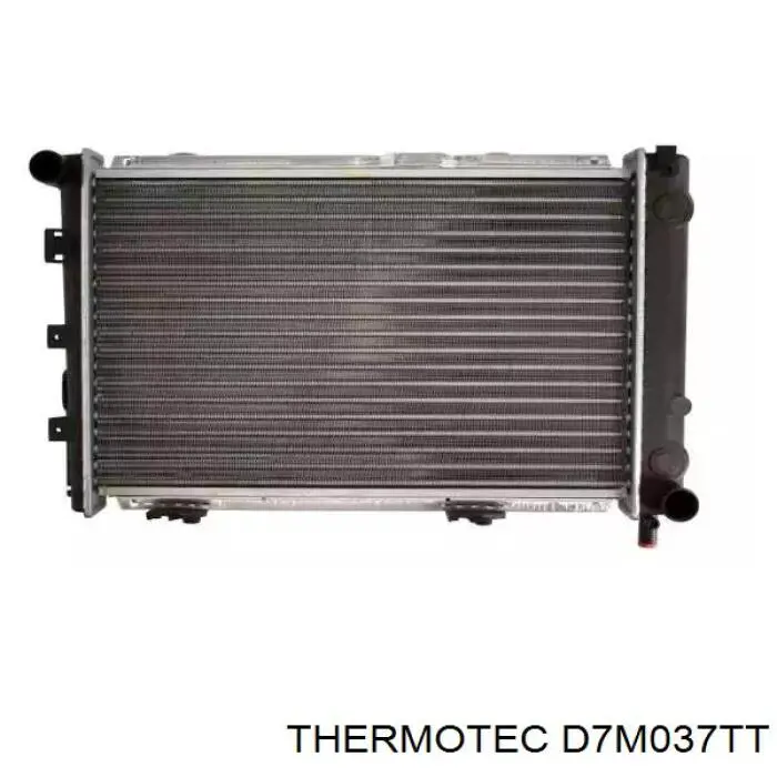 D7M037TT Thermotec радіатор охолодження двигуна