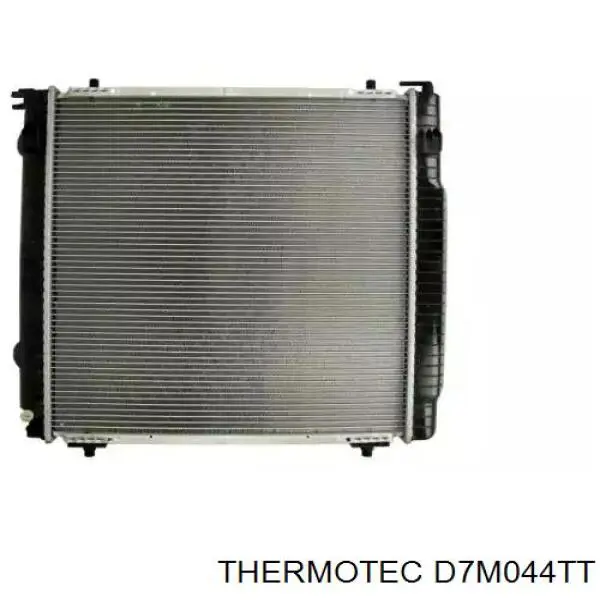 D7M044TT Thermotec радіатор охолодження двигуна