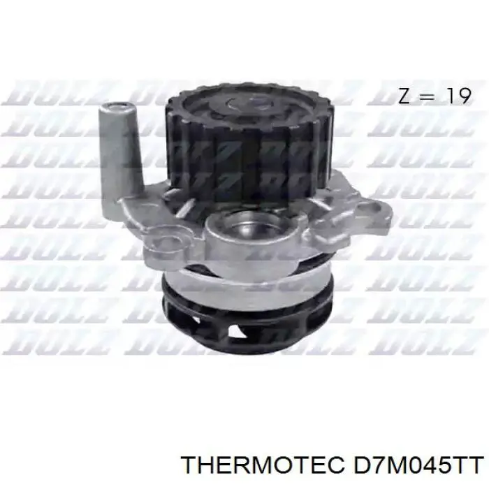 Купити D7M045TT Thermotec Радіатор двигуна