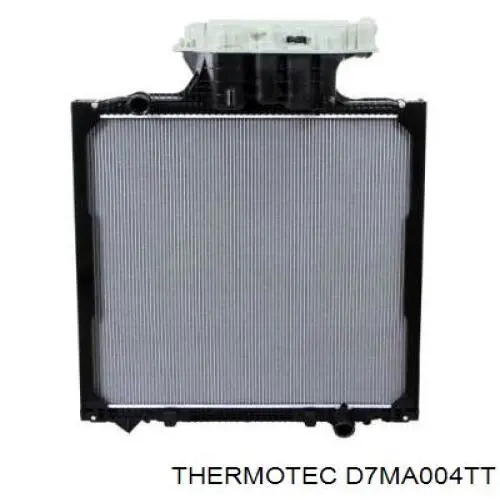 D7MA004TT Thermotec радіатор охолодження двигуна