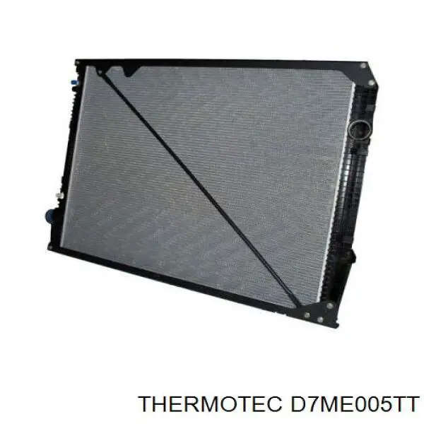 D7ME005TT Thermotec радіатор охолодження двигуна