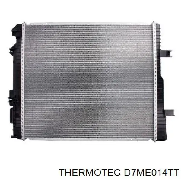 D7ME014TT Thermotec радіатор охолодження двигуна